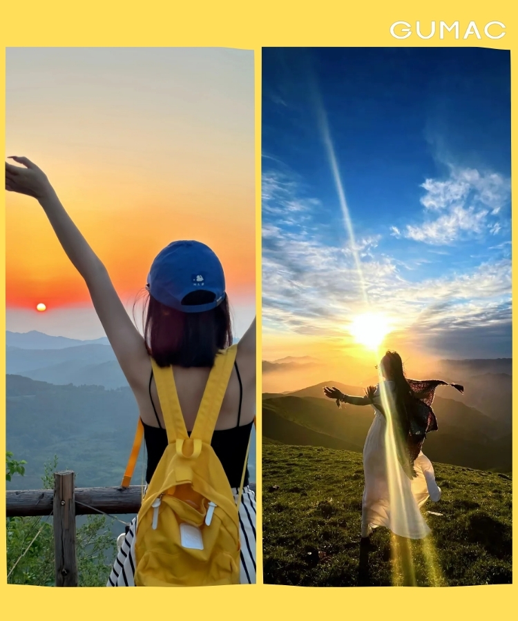 outfit don nang som tren dinh nui