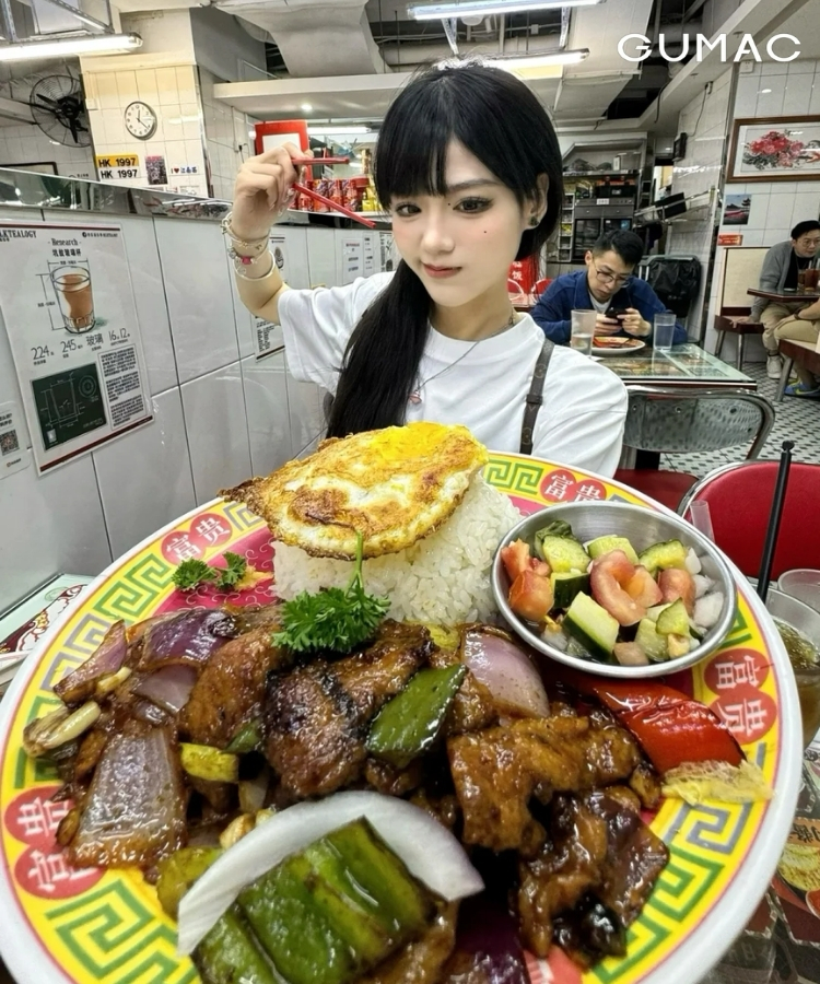 cach chup anh khi di an