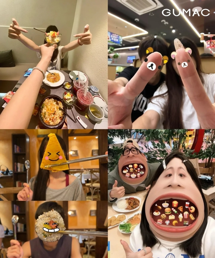 chup anh doi voi mon an