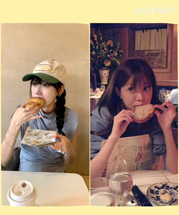 chup anh kieu han voi do an