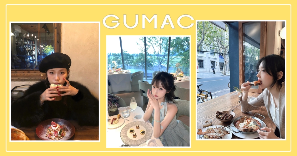 outfit chup anh voi do an