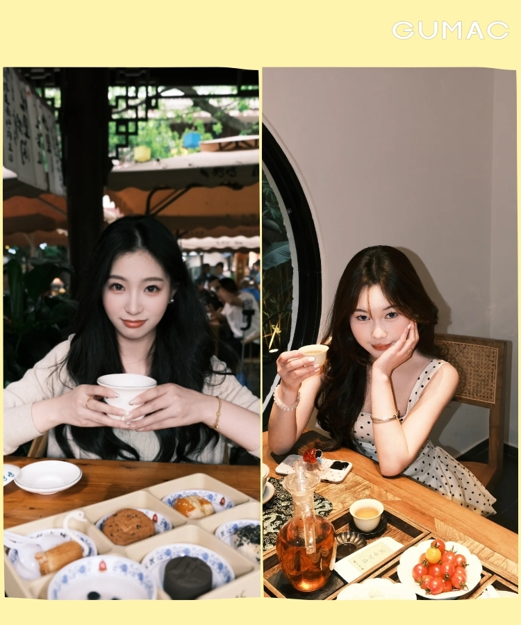 pose thuong thuc banh ngot