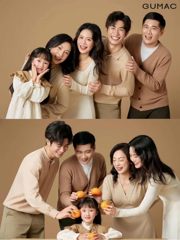 chup anh gia dinh 5 nguoi