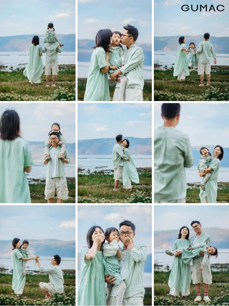 chup anh gia dinh ngoai canh