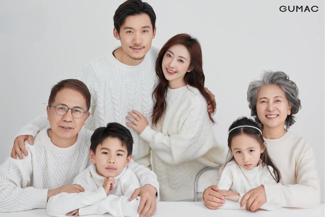 chup anh gia dinh nhieu nguoi