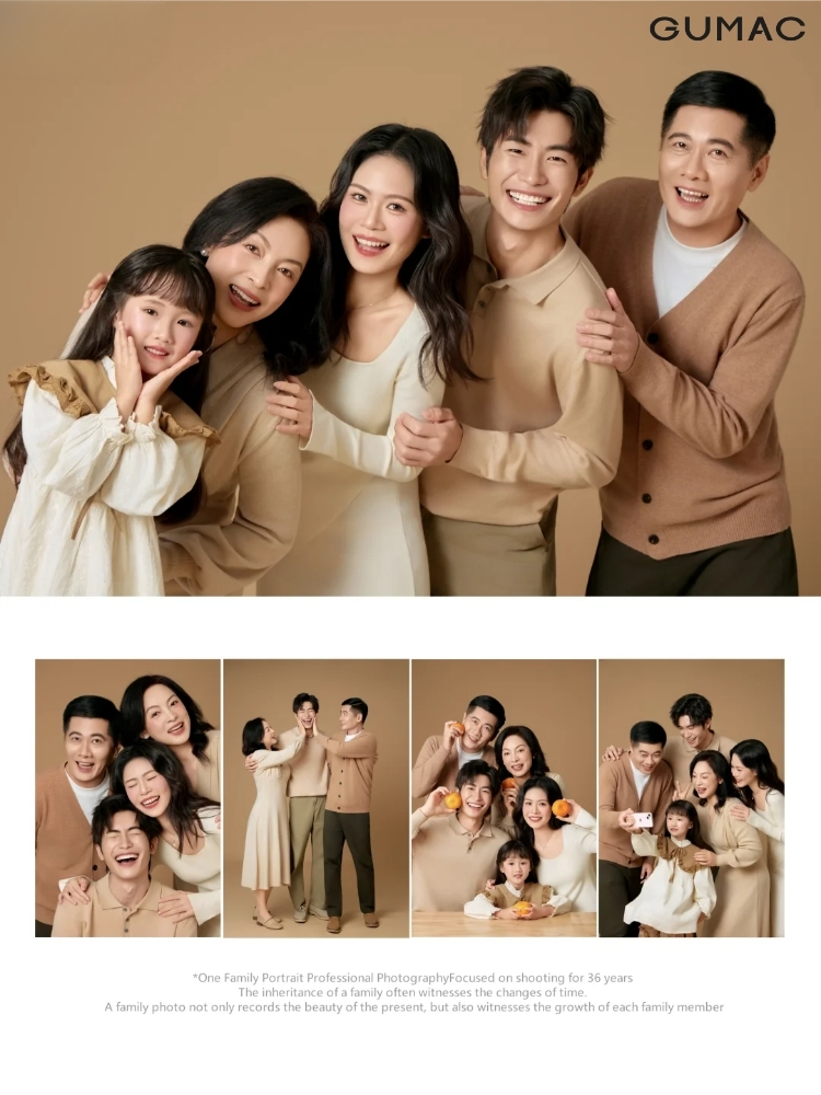 concept chup anh gia dinh dep 6 nguoi