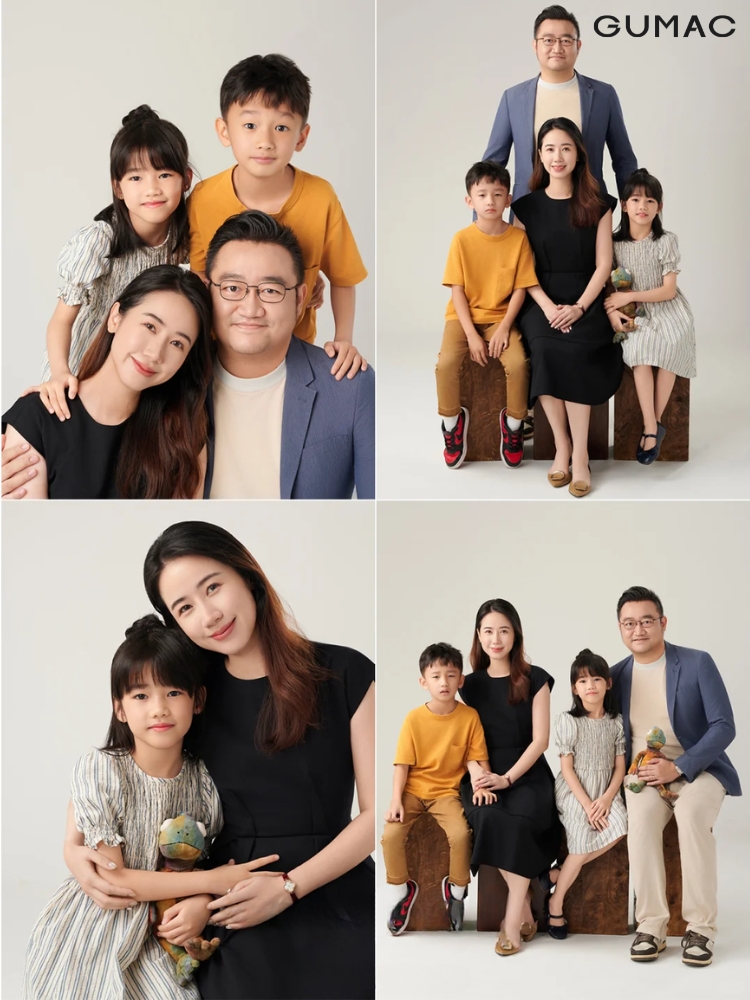 goi y chup anh gia dinh phong cach hien dai