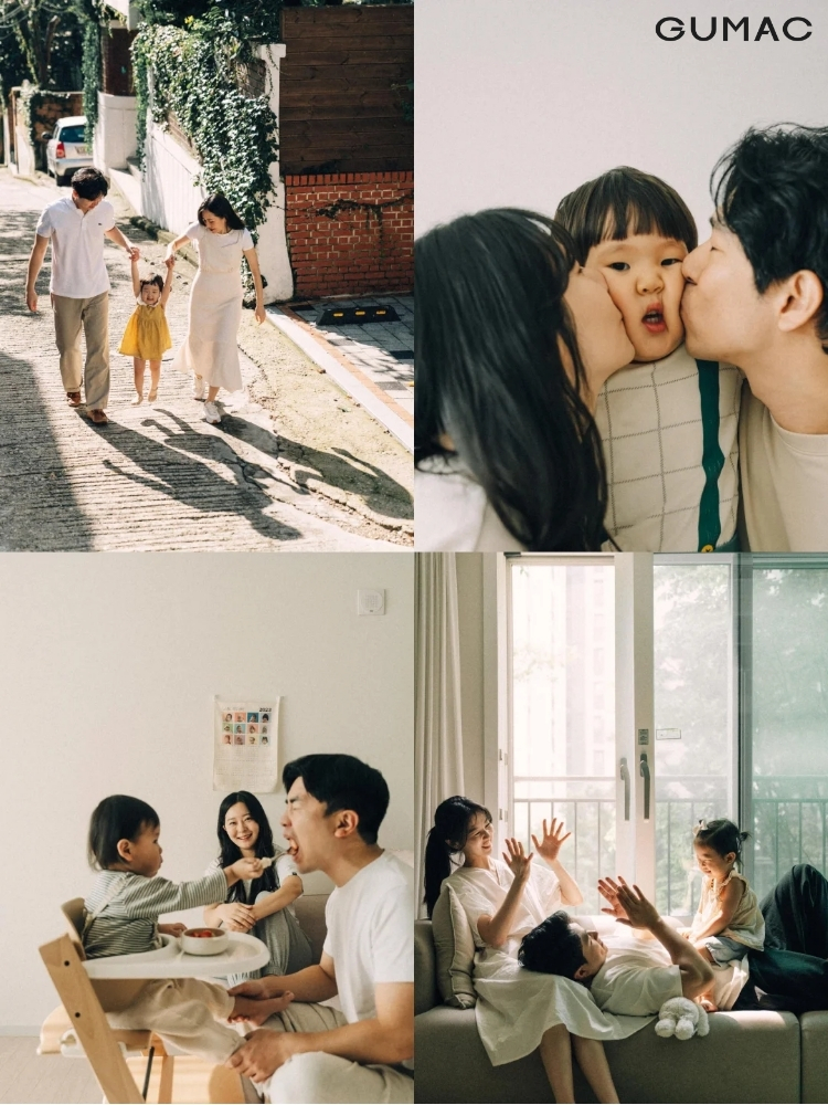 y tuong tao dang chup anh gia dinh de thuong