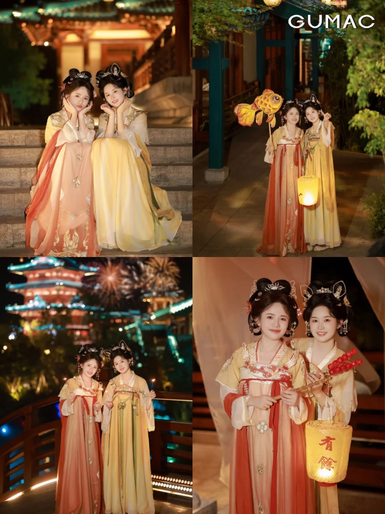 goi y concept chup anh trung thu cung hoi chi em