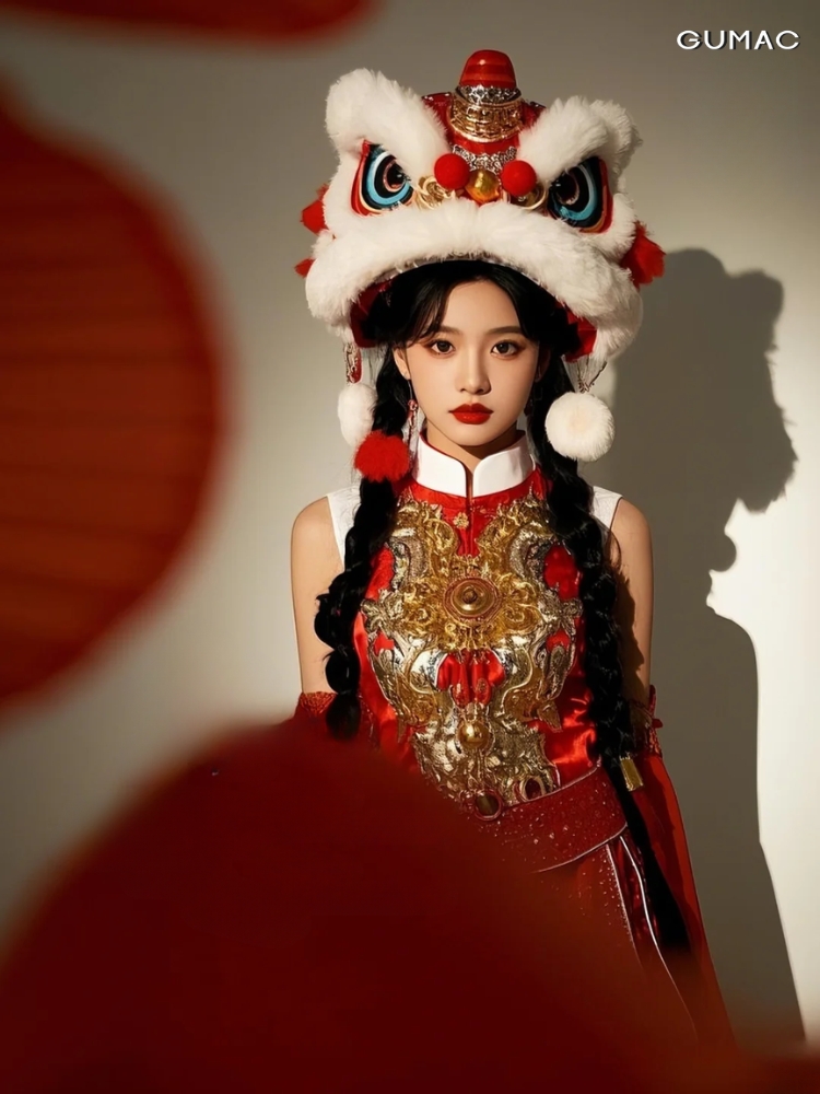 tao dang chup anh trung thu concept lan su rong