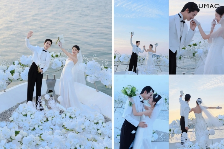 cach tao dang tren du thuyen concept chup anh cuoi