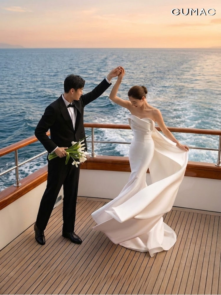 concept chup anh khieu vu tren du thuyen