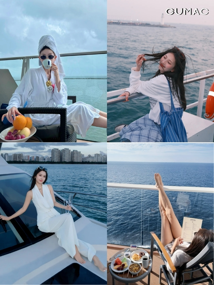 nhung cach tao dang ngoi chup anh tren du thuyen sang chanh