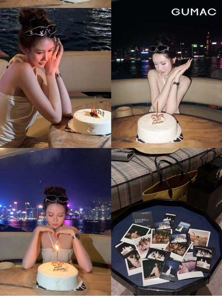 tao dang chup anh tren du thuyen concept sinh nhat