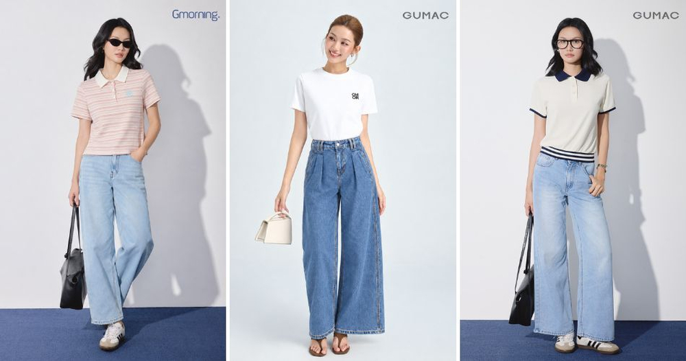 Sơ mi trắng phối quần jeans tạo phong cách đơn giản, thanh lịch và không bao giờ lỗi mốt