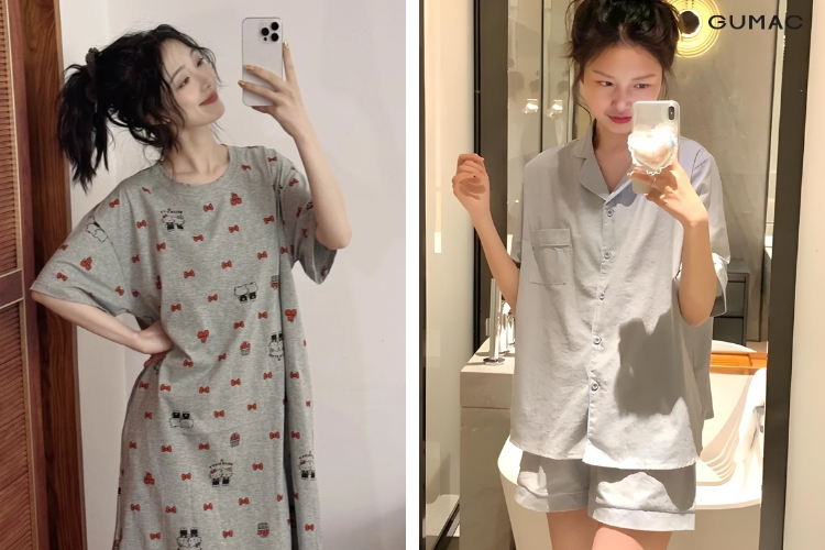 thoi trang cotton lanh mac tai nha