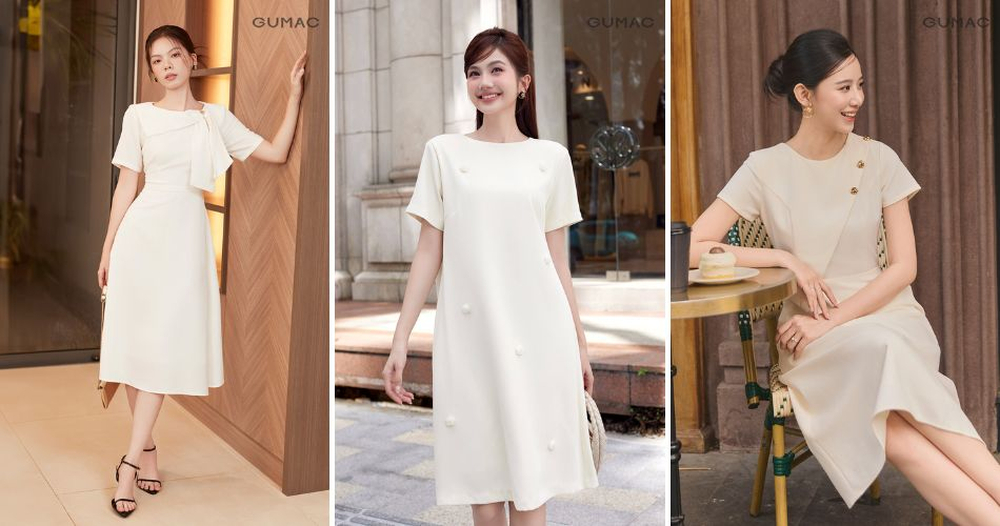 Trắng ngà hạn chế độ tương phản gắt, mang lại vẻ ngoài chỉn chu và thanh lịch