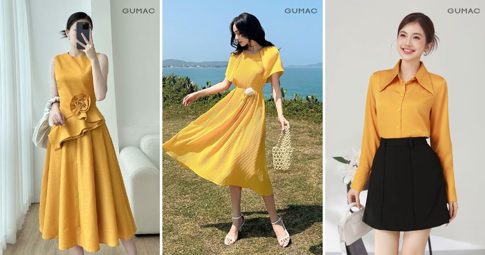 Vàng mù tạt triệt tiêu sắc xám tái, định hình phong cách thời thượng và ấn tượng