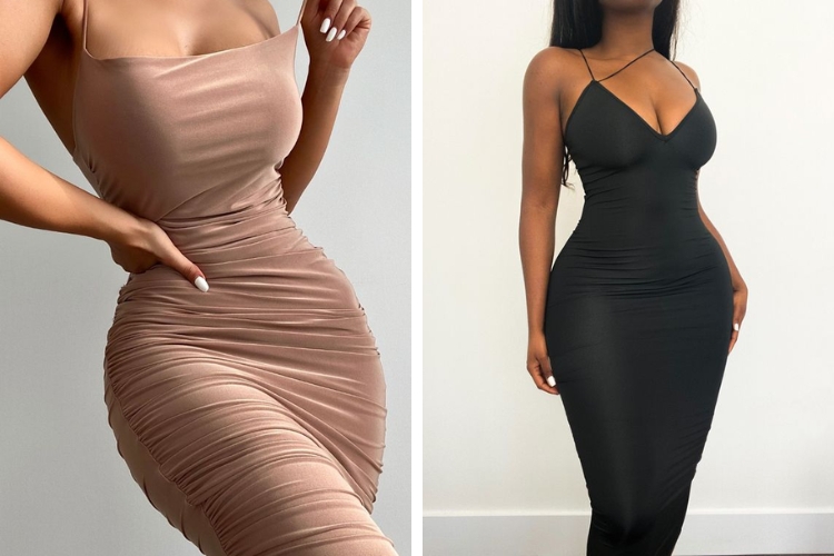 Váy đầm body cho người có thân hình gầy