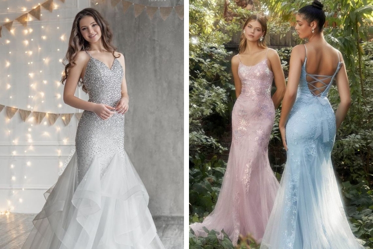  Đầm dạ hội công chúa lộng lẫy dáng đuôi cá