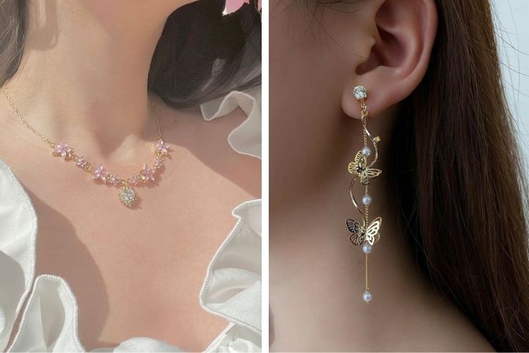 Phụ kiện và trang sức lấp lánh