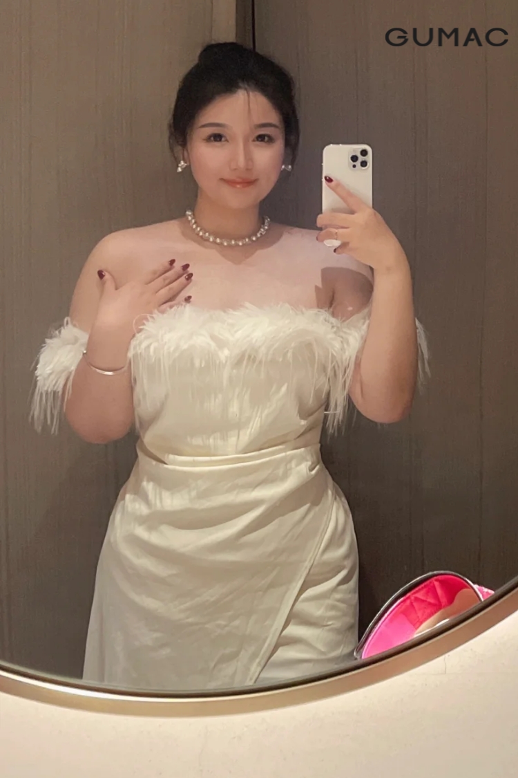 vay du tiec cuoi mau trang cho nang chuppy