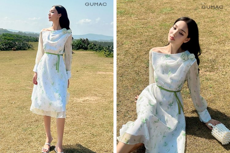 vay maxi nhe nhang di du lich cao bang cho nang