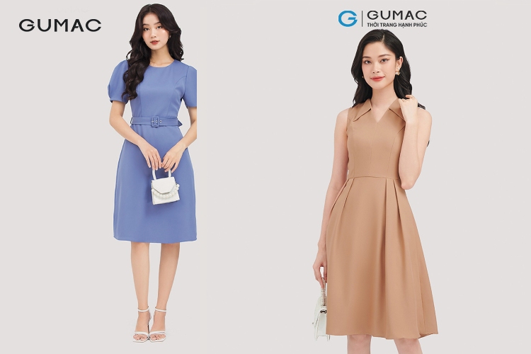 Váy Đầm Nhún Eo Thời Trang Gumac mua Online giá tốt - NhaBanHang.com