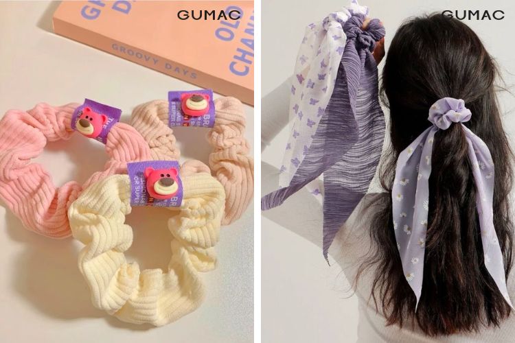 Gợi ý phụ kiện dây cột tóc cho nữ