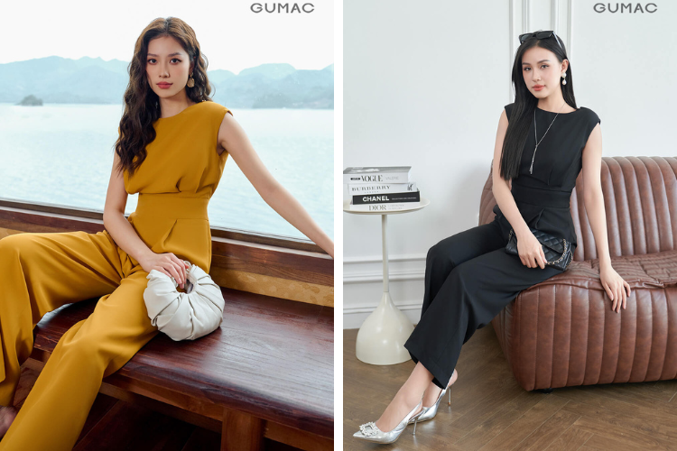 Jumpsuit khi đi Dinh Độc Lập