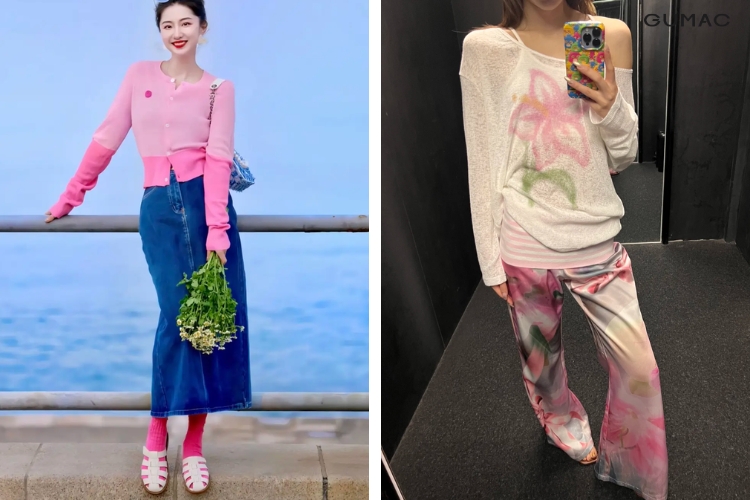 Phối nhiều màu sắc với nhau Phối nhiều màu sắc với nhau