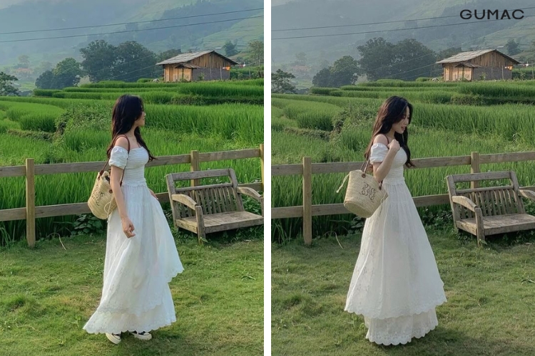 vay maxi dep cho nang di cao bang chua biet mac gi