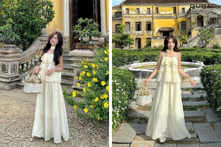 Trang phục đi đến Bản Lìm Mông Mù Cang Chải