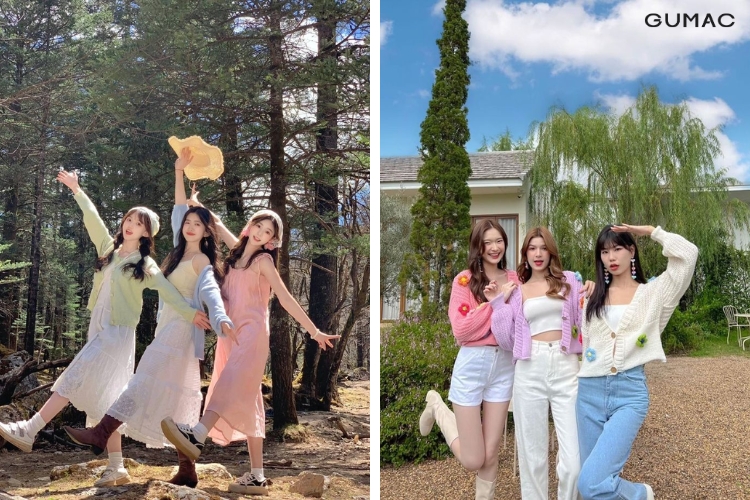 Outfit dành cho nhóm khi đi Mù Cang Chải