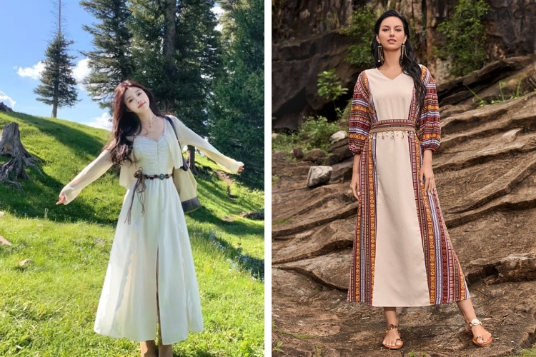 Váy check-in ruộng bậc thang Mù Cang Chải