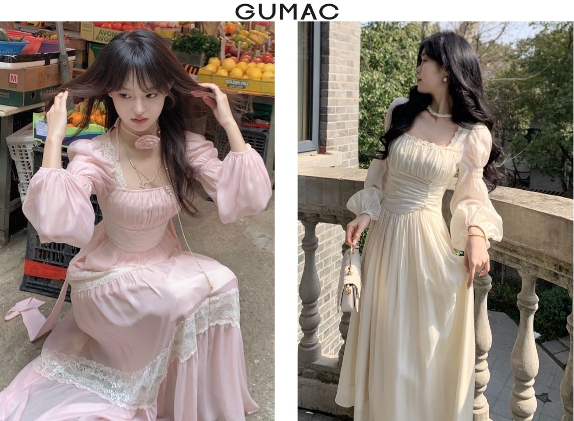 Đi núi Bà Đen mặc váy maxi tay bồng