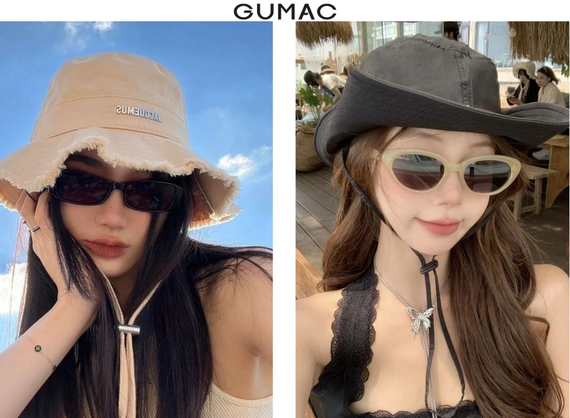 Đi núi Bà Đen mang mũ và kính râm