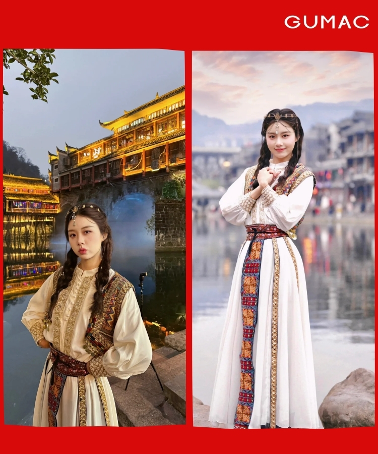ao dai cach tan phuong hoang co tran