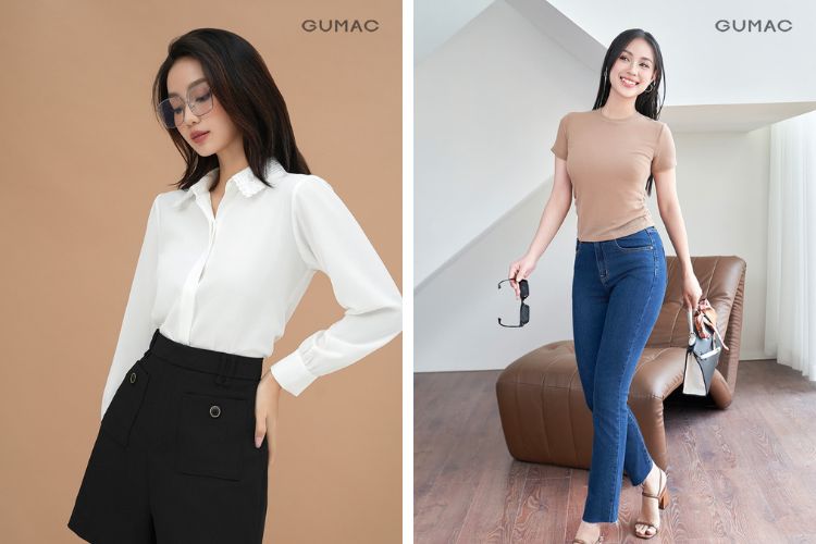 Cách phối đồ dáng người cân đối đi sinh nhật cho nữ