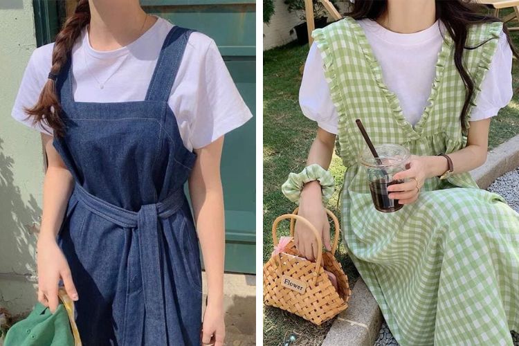 Phong cách bánh bèo đi sinh nhật cho nữ