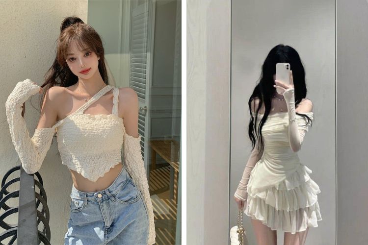 Phong cách sexy, gợi cảm đi sinh nhật cho nữ