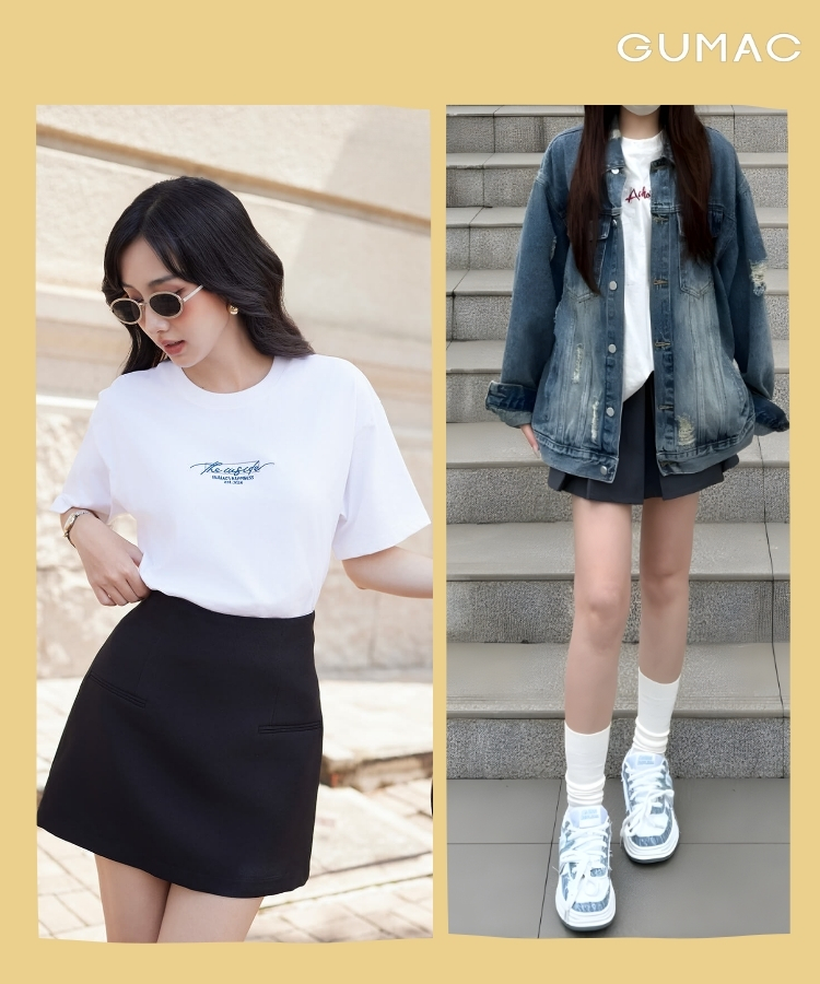 outfit ta xua denim don gian