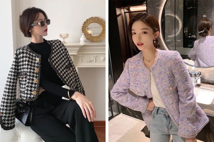 Áo khoác dạ đi du lịch Tam Đảo