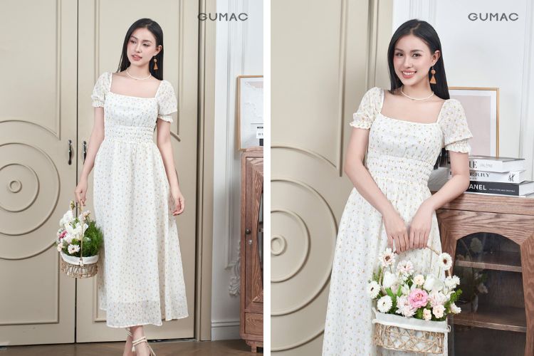 Đầm maxi đi du lịch Tam Đảo