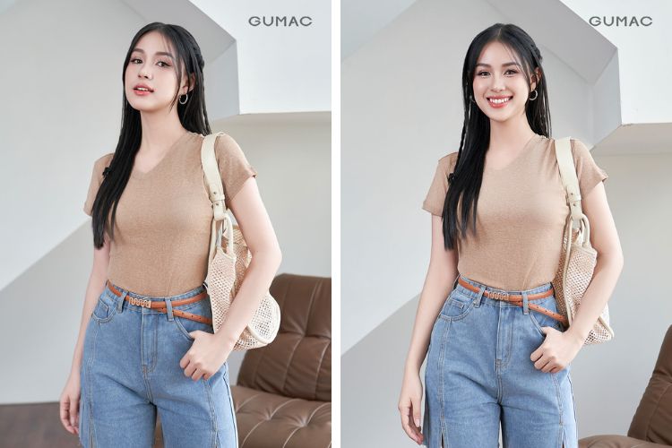 Quần ngắn cùng áo thun đi du lịch Tam Đảo