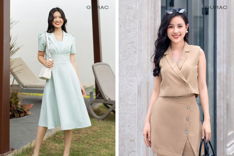 Set đồ danton thanh lịch đi du lịch Tam Đảo