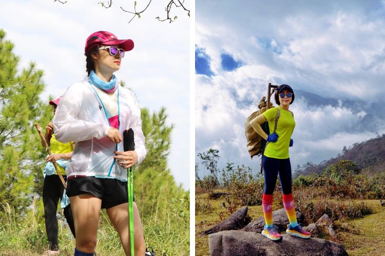 Trang phục đi leo núi tại Tam Đảo