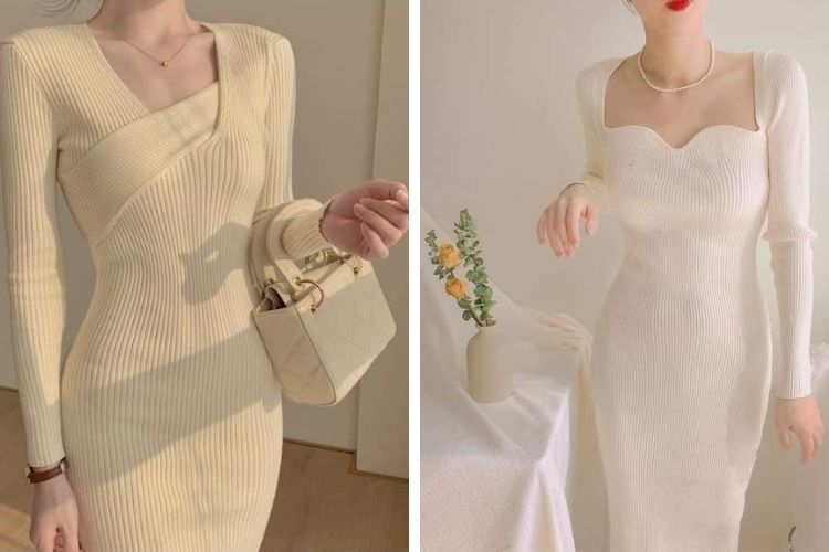 Váy len đi du lịch Tam Đảo