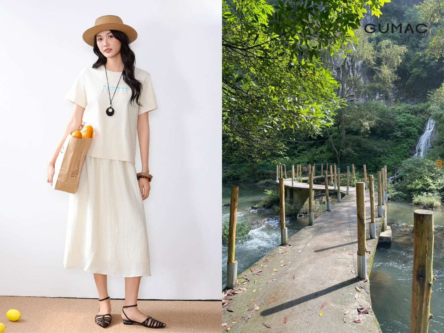 di thac mac gi phoi ao thun va chan vay