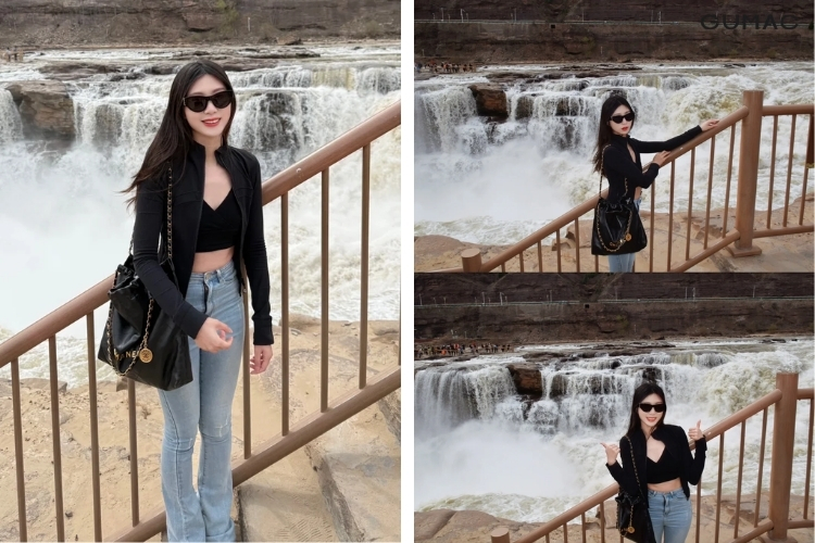 mix do di thac cung ao thun quan jean